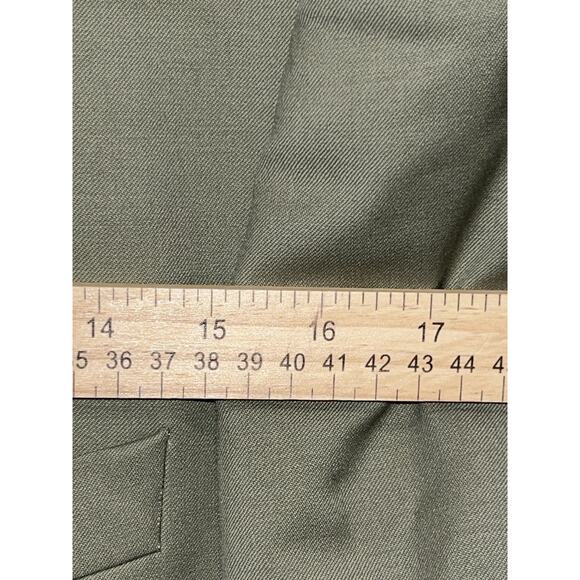 YSL Men’s Double Breasted Blazer 44W Designer Wool Sport Coat Yves Saint Laurent - Picture 9 of 12